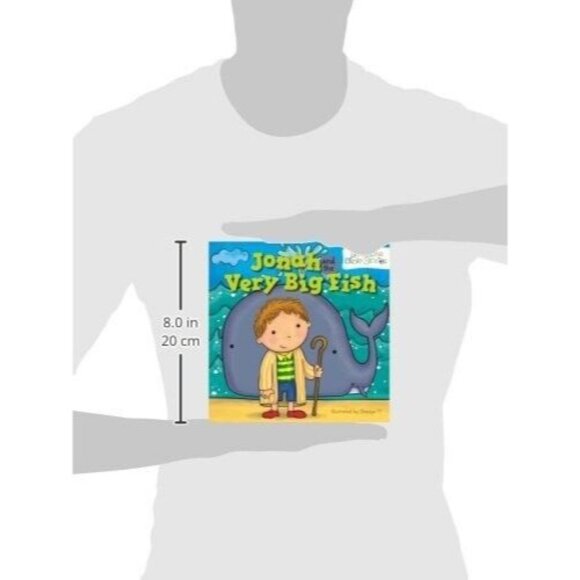 Jonah and the Very Big Fish 5 Minute Bible Stories Board Book Religious - Picture 2 of 2